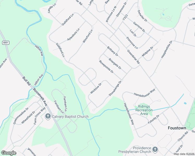 map of restaurants, bars, coffee shops, grocery stores, and more near 1214 Needham Circle East in York