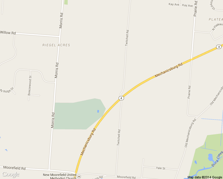 map of restaurants, bars, coffee shops, grocery stores, and more near 5635 Twitchell Road in Springfield