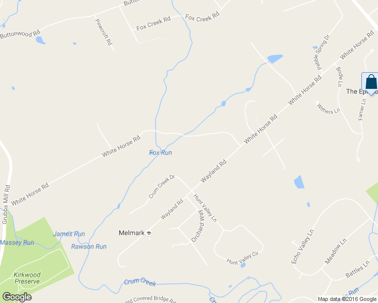 map of restaurants, bars, coffee shops, grocery stores, and more near 2421 Wayland Road in Berwyn