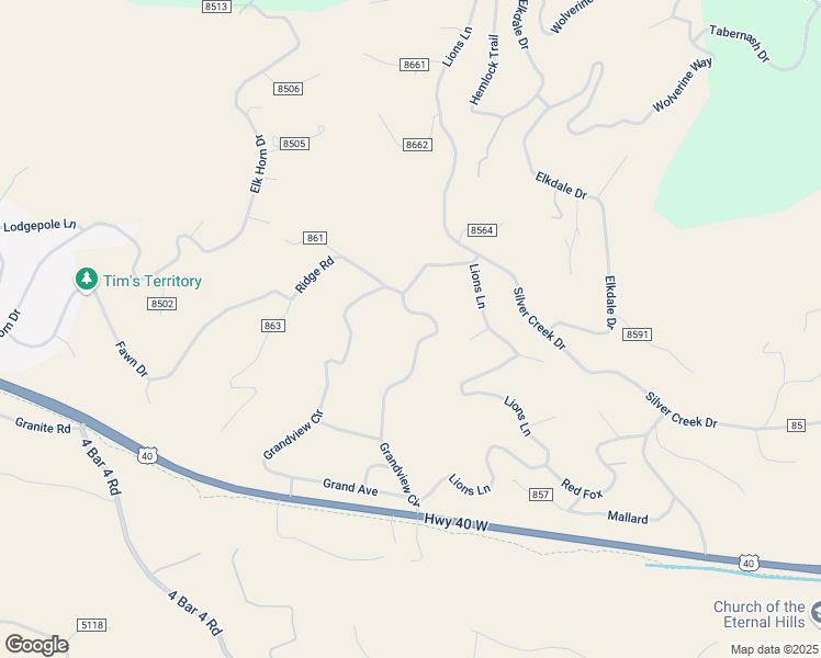 map of restaurants, bars, coffee shops, grocery stores, and more near 339 County Rd in Granby