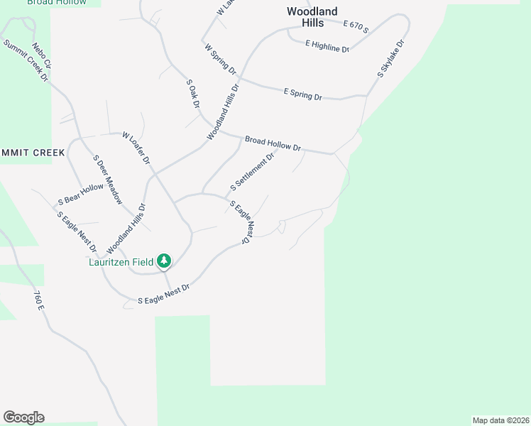 map of restaurants, bars, coffee shops, grocery stores, and more near 1040 South Pineview Drive in Woodland Hills