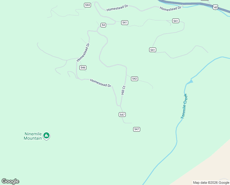 map of restaurants, bars, coffee shops, grocery stores, and more near 1051 Homestead Drive in Grand Lake
