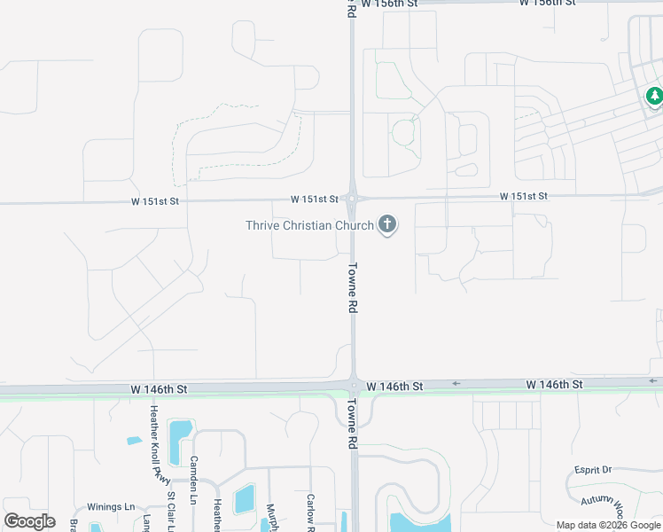 map of restaurants, bars, coffee shops, grocery stores, and more near 14611-14613 Towne Road in Westfield