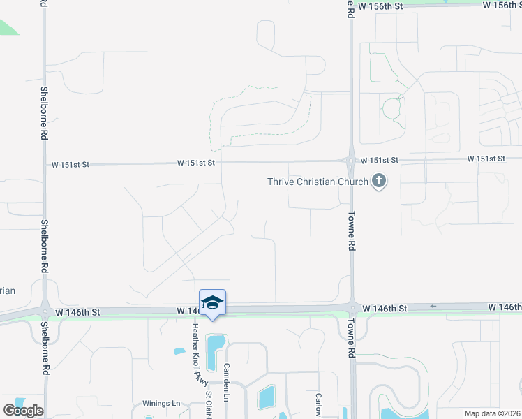 map of restaurants, bars, coffee shops, grocery stores, and more near West 146th Street in Westfield