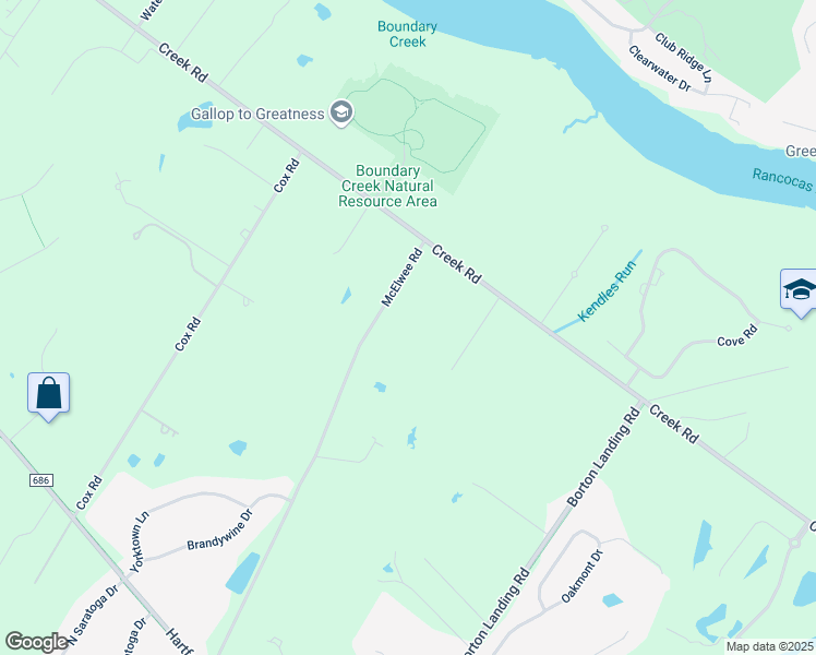 map of restaurants, bars, coffee shops, grocery stores, and more near 900 McElwee Road in Moorestown