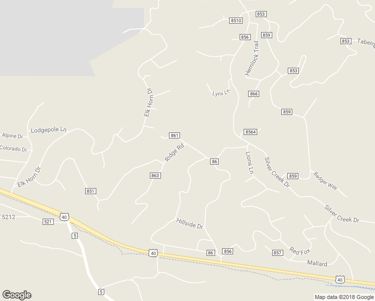 map of restaurants, bars, coffee shops, grocery stores, and more near 86 County Road in Granby