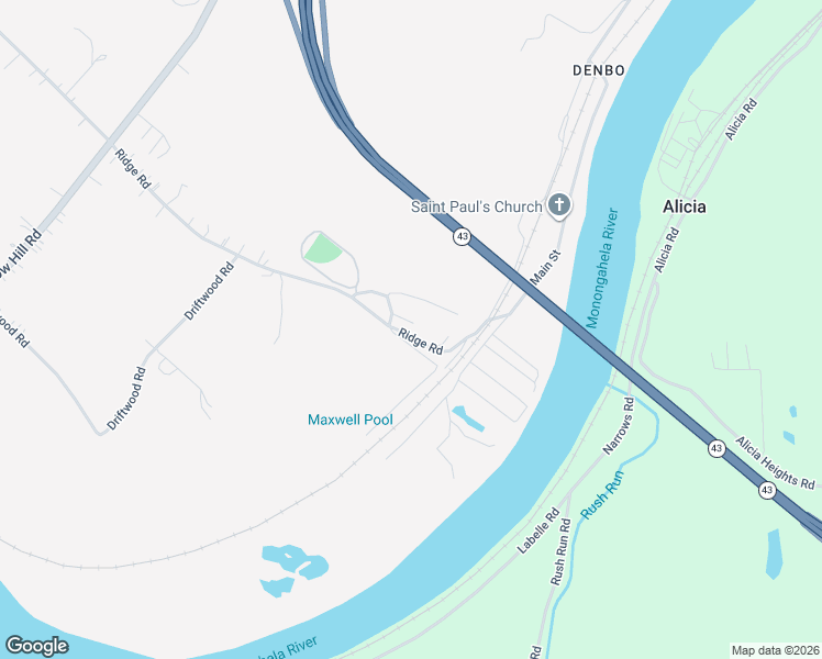 map of restaurants, bars, coffee shops, grocery stores, and more near 46 Short Street in Brownsville