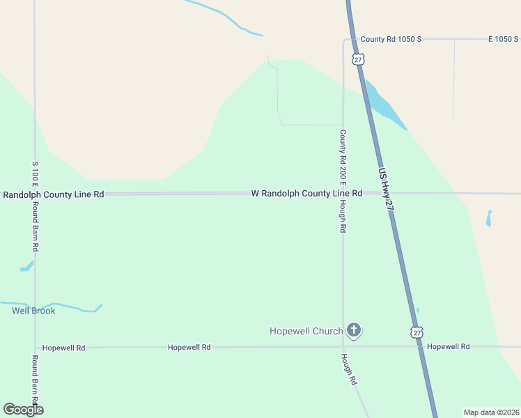 map of restaurants, bars, coffee shops, grocery stores, and more near 3155 East 1100 South in Fountain City