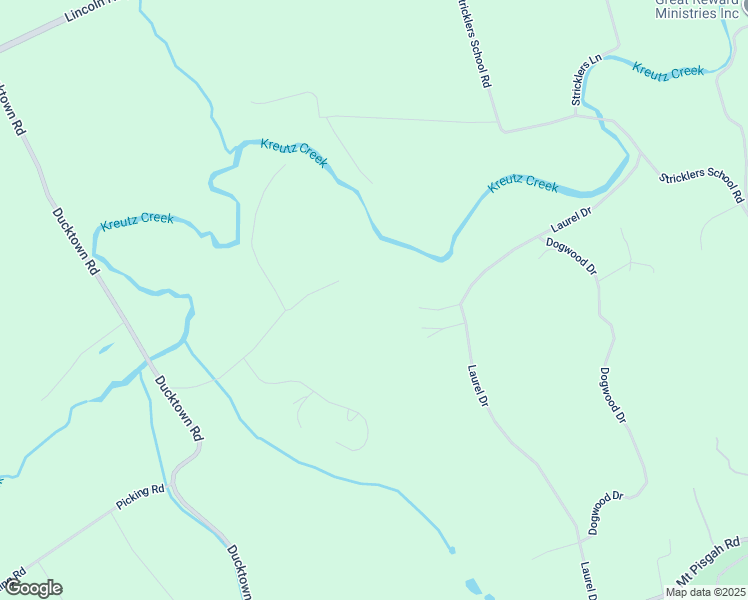 map of restaurants, bars, coffee shops, grocery stores, and more near 5672 Eagles Landing in York