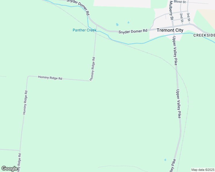 map of restaurants, bars, coffee shops, grocery stores, and more near 5682 Hominy Ridge Road in Springfield