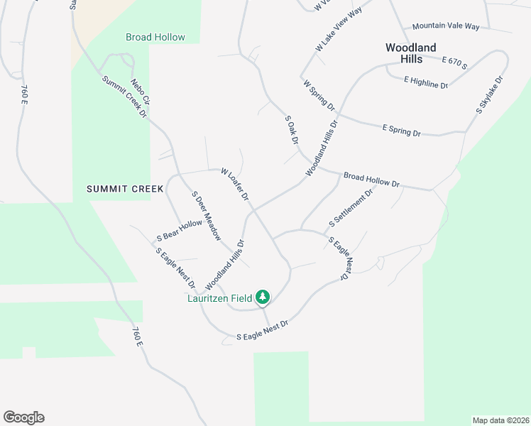 map of restaurants, bars, coffee shops, grocery stores, and more near 960 Woodland Hills Drive in Woodland Hills