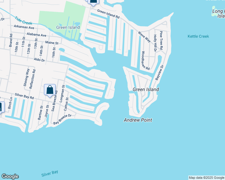 map of restaurants, bars, coffee shops, grocery stores, and more near 380 Aldo Dr in Toms River