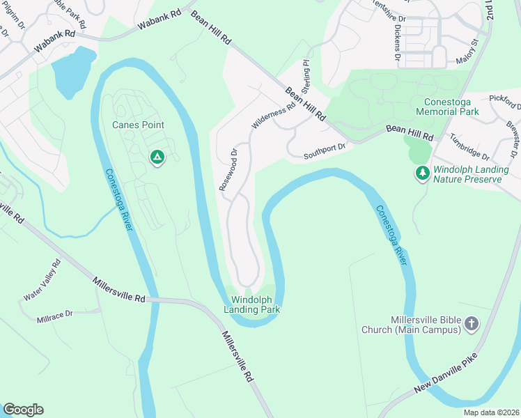map of restaurants, bars, coffee shops, grocery stores, and more near 1976 Wilderness Rd in Lancaster