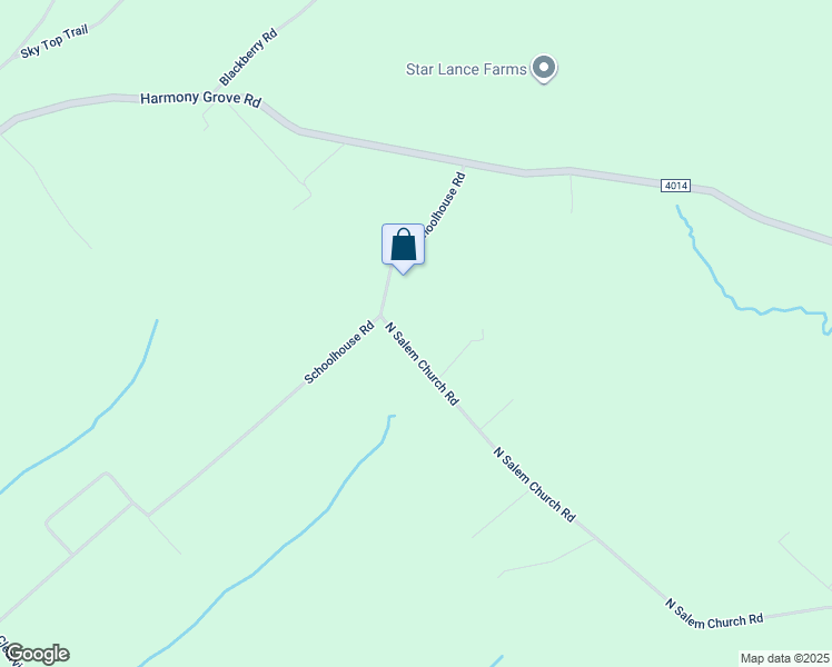 map of restaurants, bars, coffee shops, grocery stores, and more near 5865 North Salem Church Road in Dover