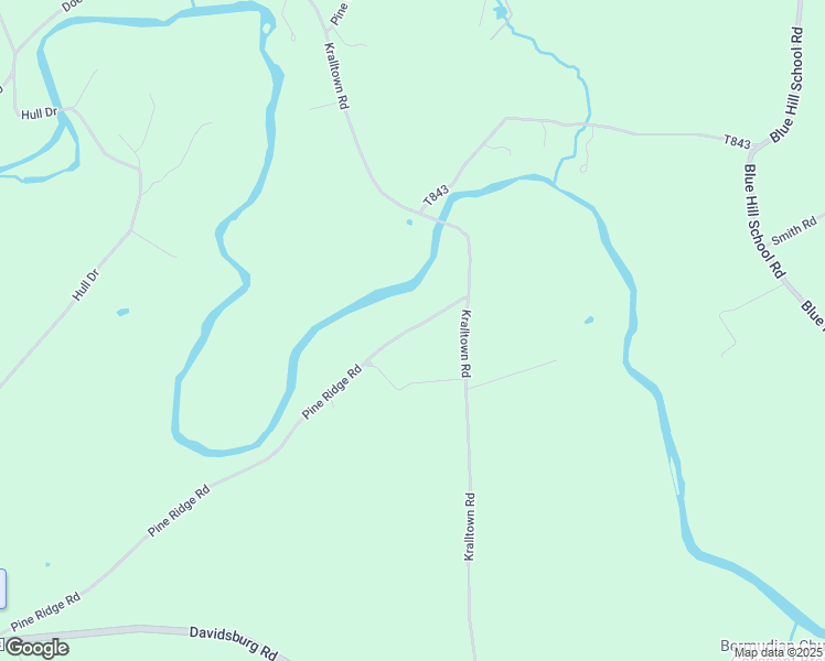 map of restaurants, bars, coffee shops, grocery stores, and more near 23 Pine Ridge Road in East Berlin