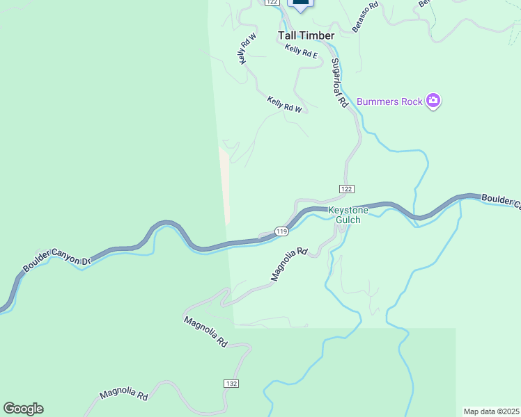 map of restaurants, bars, coffee shops, grocery stores, and more near 75 Sugarloaf Road in Boulder