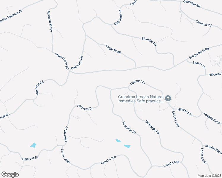map of restaurants, bars, coffee shops, grocery stores, and more near 16878 Hillcrest Drive in Corning