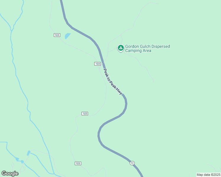 map of restaurants, bars, coffee shops, grocery stores, and more near 37151 Peak to Peak Highway in Nederland