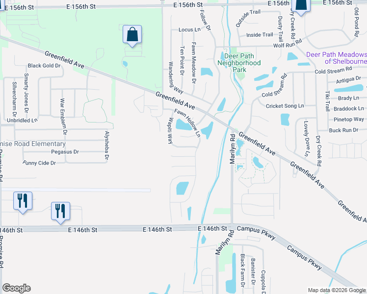 map of restaurants, bars, coffee shops, grocery stores, and more near in Noblesville