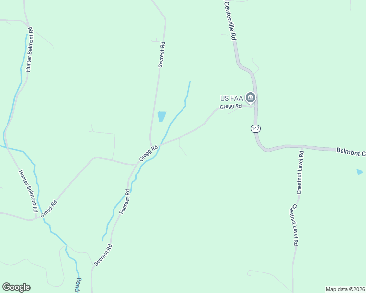 map of restaurants, bars, coffee shops, grocery stores, and more near 42550 Gregg Road in Belmont