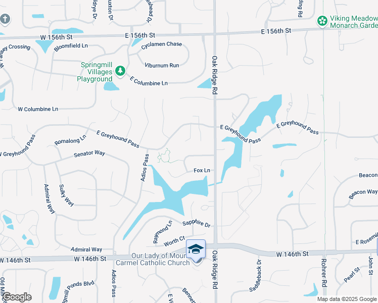 map of restaurants, bars, coffee shops, grocery stores, and more near 15034 Super Star Dr in Carmel