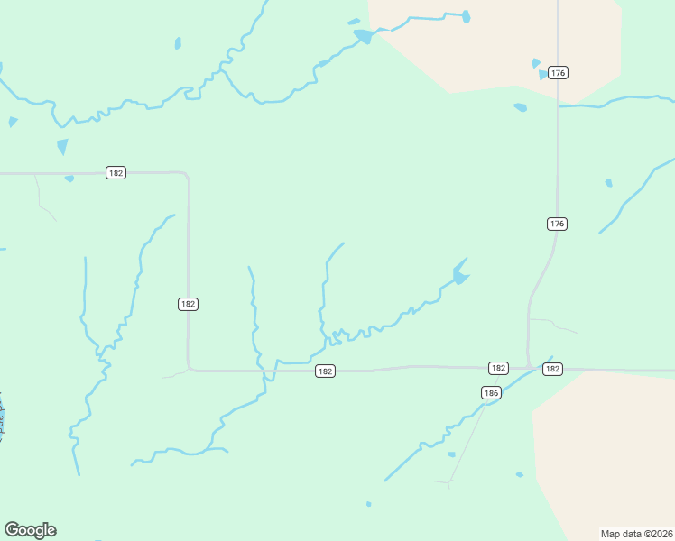 map of restaurants, bars, coffee shops, grocery stores, and more near 14525 County Road 182 in Savannah