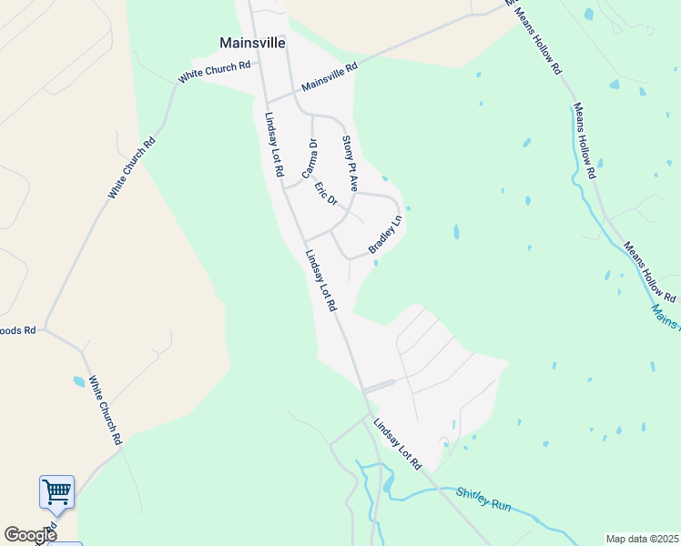 map of restaurants, bars, coffee shops, grocery stores, and more near 1659 Lindsay Lot Road in Shippensburg