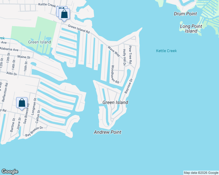 map of restaurants, bars, coffee shops, grocery stores, and more near 51 Osprey Drive in Toms River