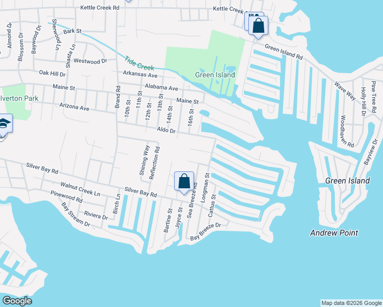 map of restaurants, bars, coffee shops, grocery stores, and more near 282 Stephan Avenue in Toms River