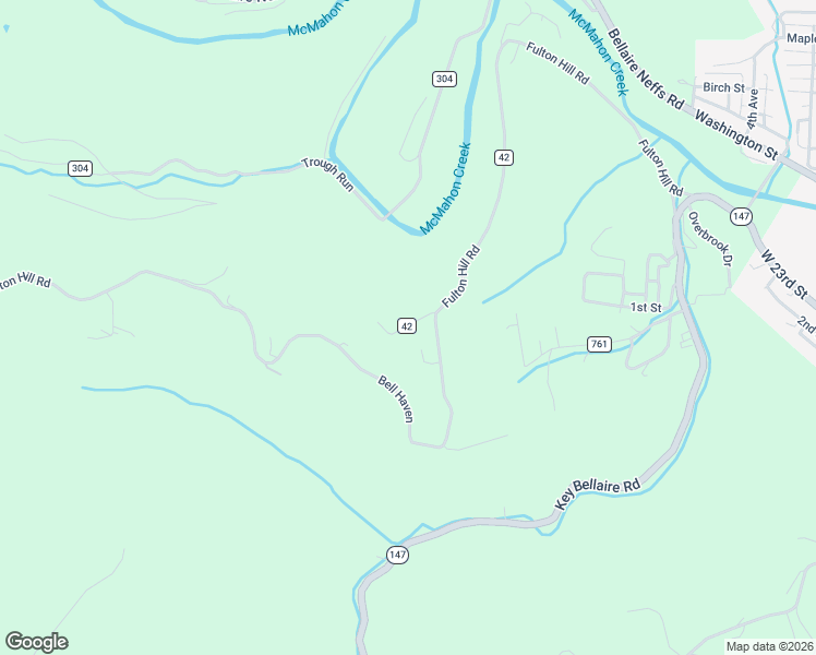 map of restaurants, bars, coffee shops, grocery stores, and more near 55868 Bell Haven in Bellaire