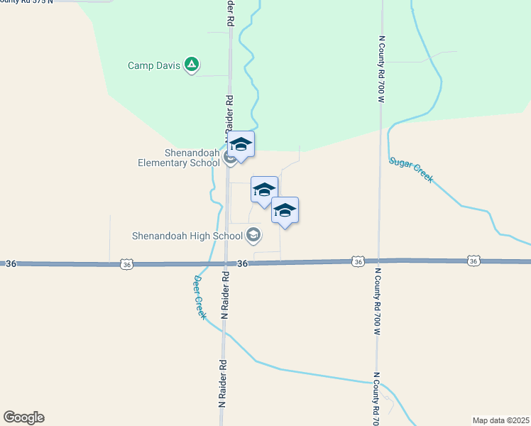 map of restaurants, bars, coffee shops, grocery stores, and more near 5156 North Raider Road in Middletown