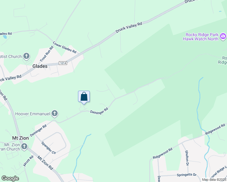 map of restaurants, bars, coffee shops, grocery stores, and more near 2209 Tall Oaks Lane in York