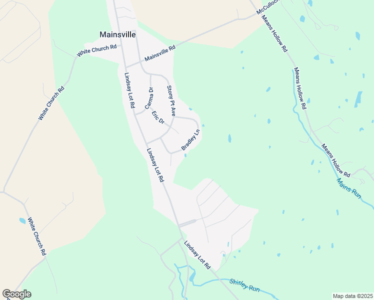 map of restaurants, bars, coffee shops, grocery stores, and more near 360 Bradley Lane in Shippensburg