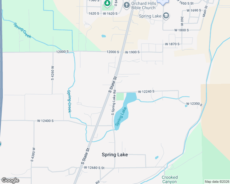 map of restaurants, bars, coffee shops, grocery stores, and more near 12186 South State Street in Genola
