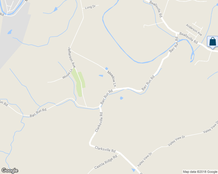 map of restaurants, bars, coffee shops, grocery stores, and more near 1093 Barr Run Road in Marianna