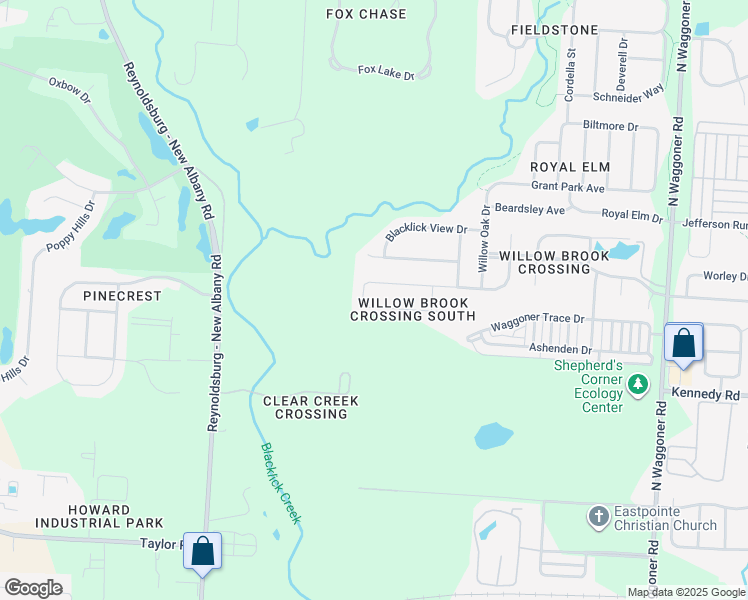 map of restaurants, bars, coffee shops, grocery stores, and more near 7822 Prairie Willow Dr in Franklin