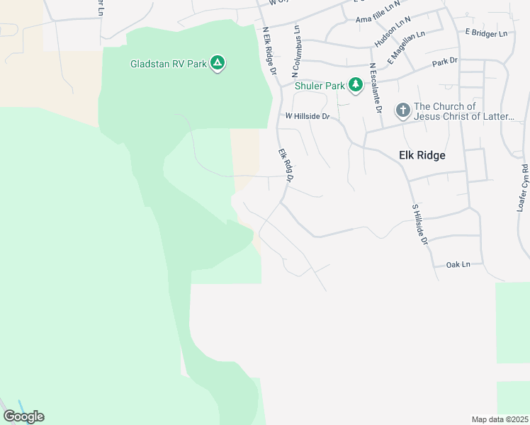 map of restaurants, bars, coffee shops, grocery stores, and more near 312 Haleys Lookout South in Elk Ridge