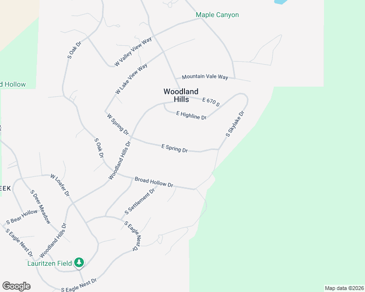map of restaurants, bars, coffee shops, grocery stores, and more near 140 East Spring Drive in Woodland Hills