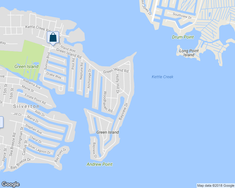 map of restaurants, bars, coffee shops, grocery stores, and more near 98 Holly Hill Drive in Toms River