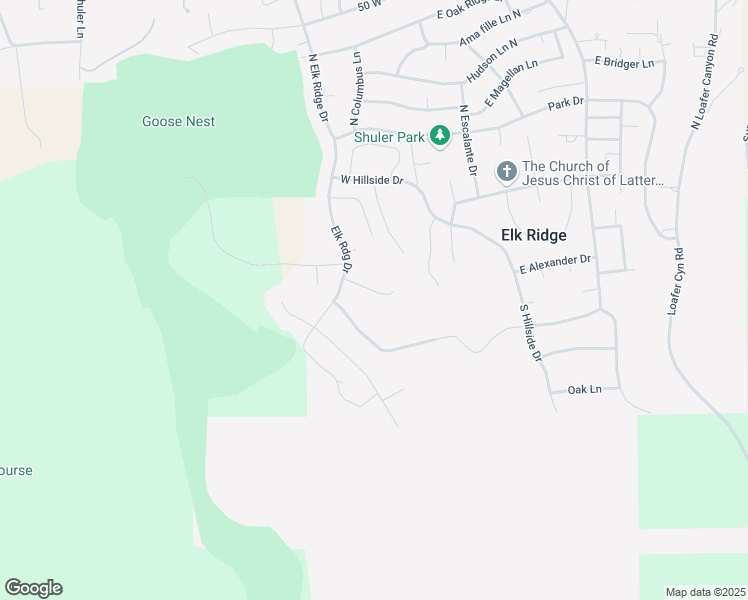 map of restaurants, bars, coffee shops, grocery stores, and more near 113 Cove Drive in Elk Ridge