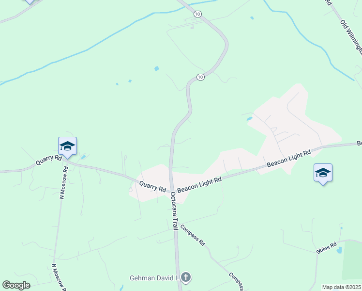 map of restaurants, bars, coffee shops, grocery stores, and more near 370 Octorara Trail in Gap