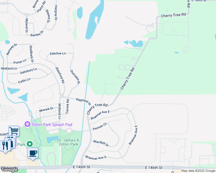 map of restaurants, bars, coffee shops, grocery stores, and more near 15129 Blazier Trace in Noblesville