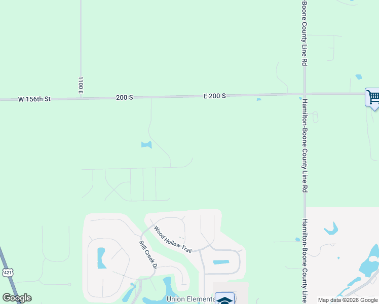 map of restaurants, bars, coffee shops, grocery stores, and more near 11589 East 200 South in Zionsville