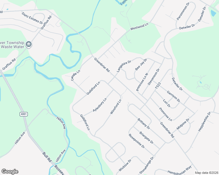 map of restaurants, bars, coffee shops, grocery stores, and more near 1595 Winsford Lane in York