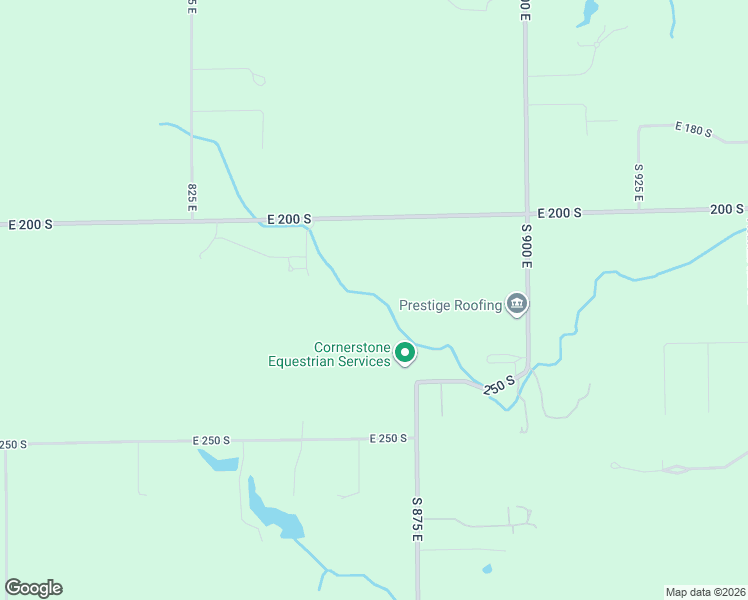 map of restaurants, bars, coffee shops, grocery stores, and more near 8675 East 200 South in Zionsville