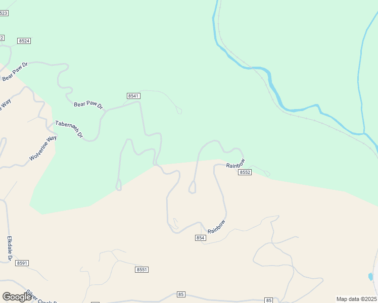 map of restaurants, bars, coffee shops, grocery stores, and more near 864 County Road in Granby