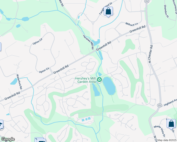map of restaurants, bars, coffee shops, grocery stores, and more near 1242 Princeton Lane in West Chester