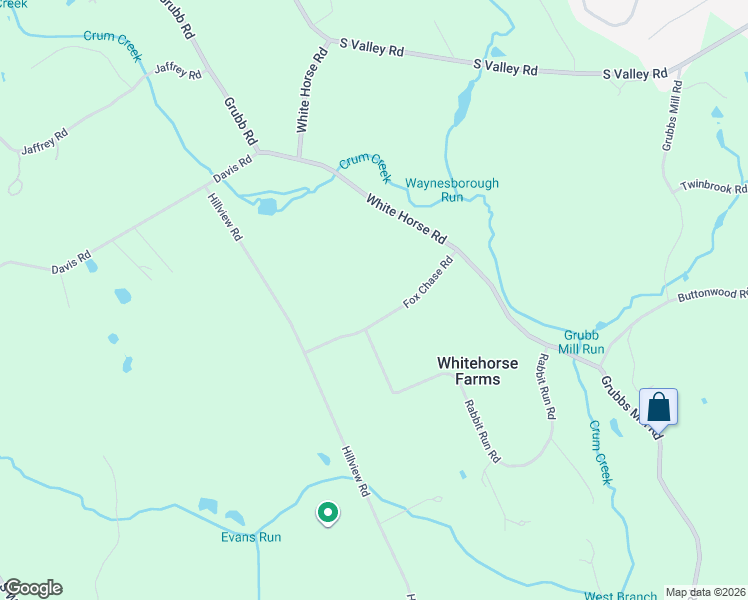 map of restaurants, bars, coffee shops, grocery stores, and more near 9 Fox Chase Road in Berwyn