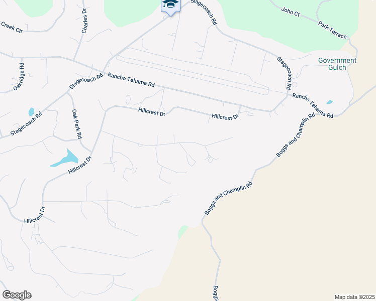 map of restaurants, bars, coffee shops, grocery stores, and more near 17333 Wagonwheel Road in Corning