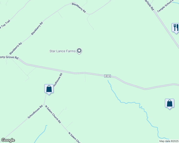 map of restaurants, bars, coffee shops, grocery stores, and more near 5401 Harmony Grove Road in Dover